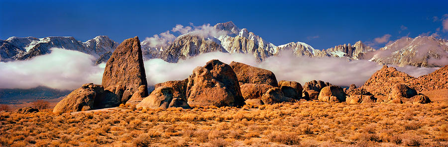 Finn Rock Formations, Alabama Hills, Mt Photograph by Panoramic Images