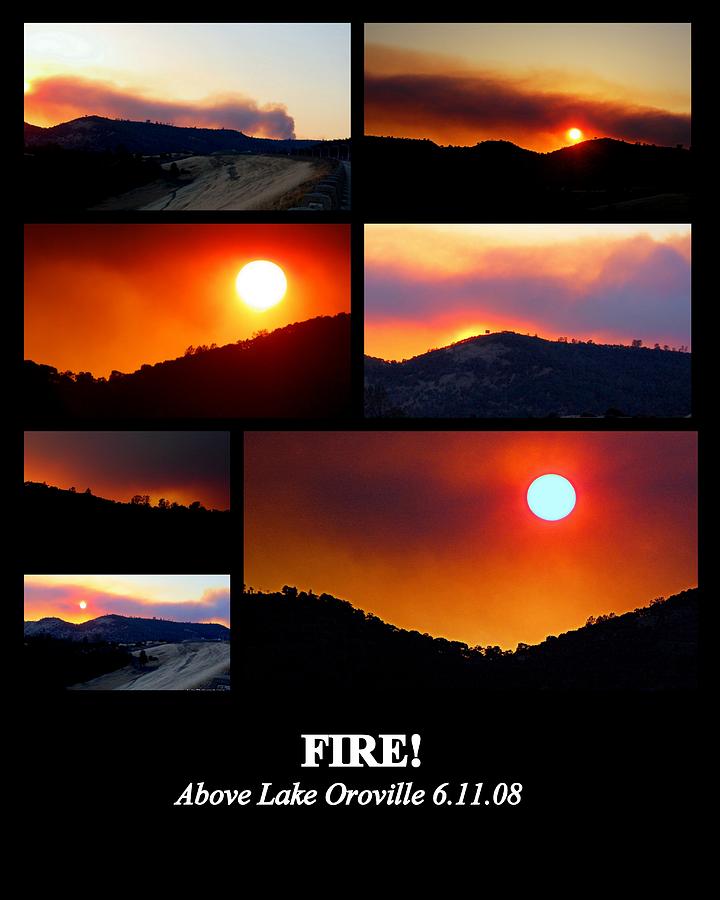 Fire Photograph by AJ  Schibig