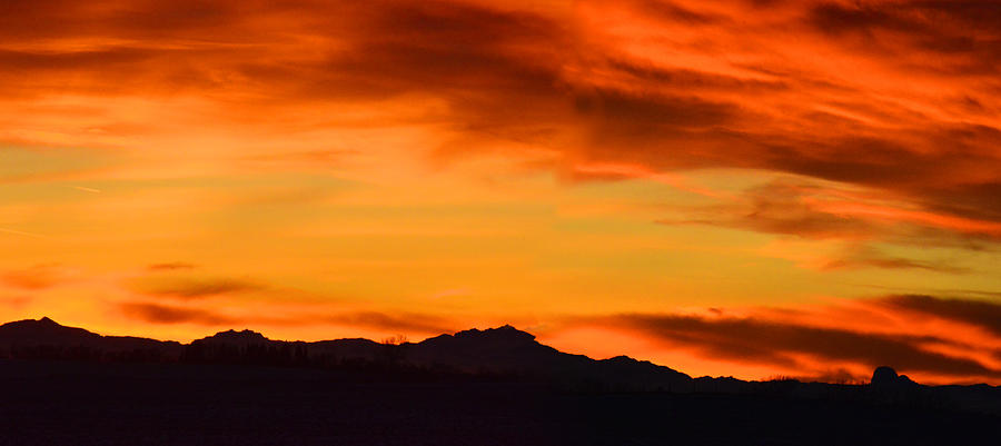Sunset Photograph - Fire and Ice by Phil And Karen Rispin
