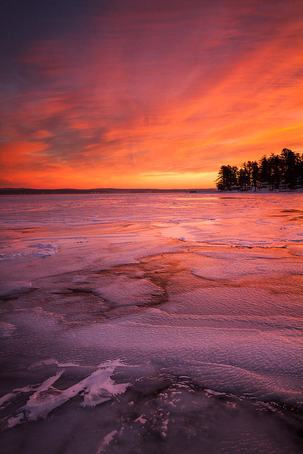Fire and Ice Photograph by Robert Clifford