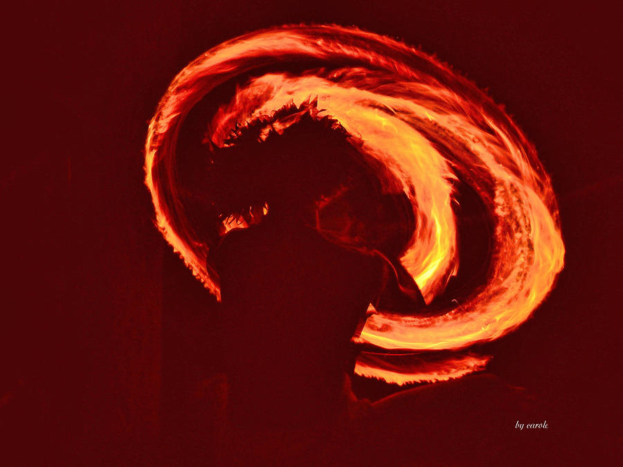 Fire #1 Photograph by Athala Bruckner