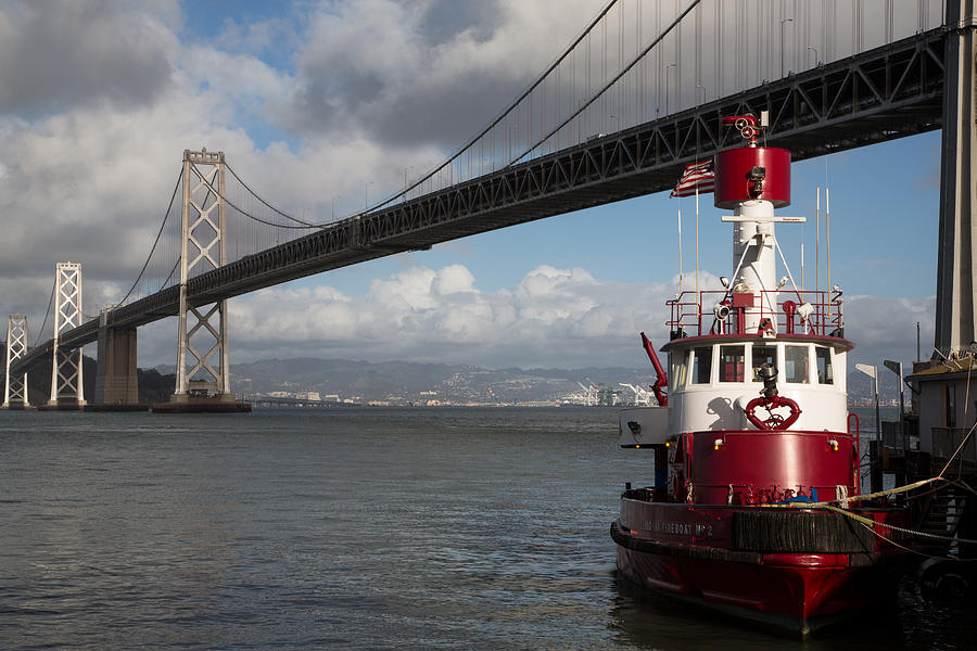 Architecture Photograph - Fire Boat #2 by John Daly