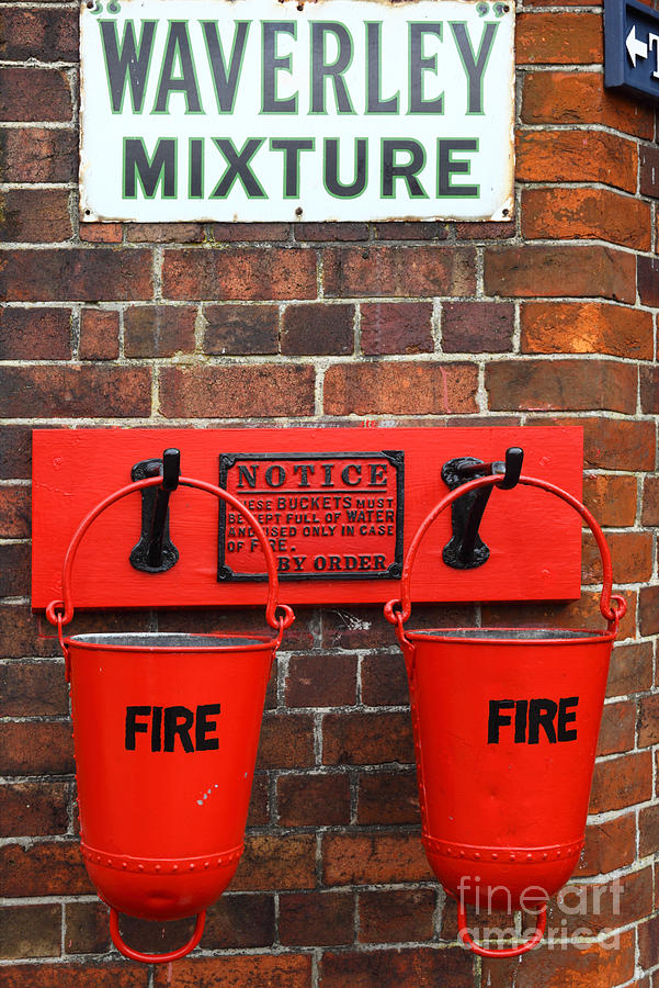 Fire Buckets 2 Photograph by James Brunker
