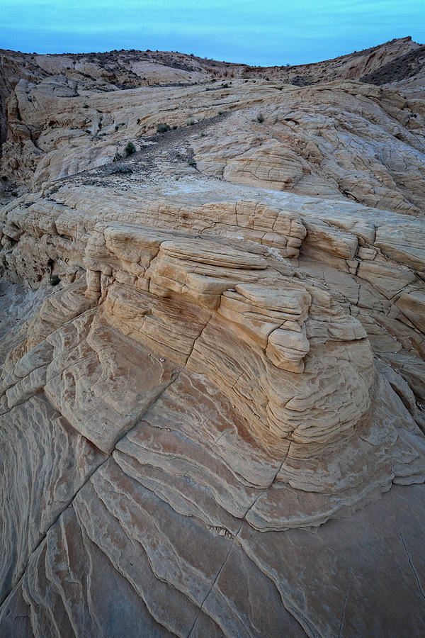 Desert Photograph - Fire Canyon Layers by Rick Berk