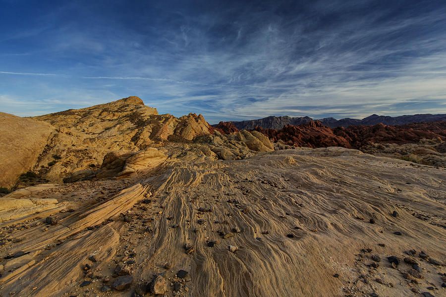 Desert Photograph - Fire Canyon Rim by Rick Berk