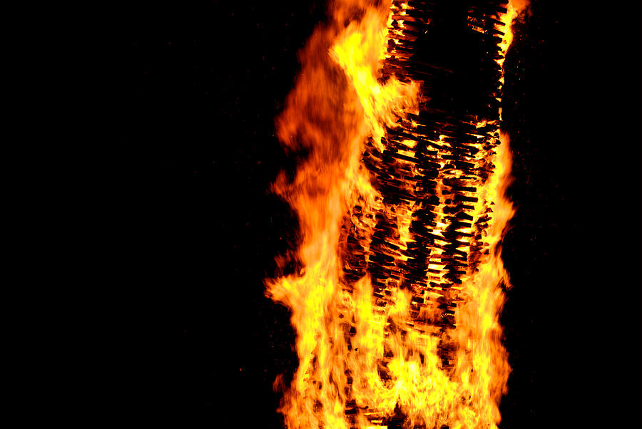 Fire Photograph by Chevy Fleet
