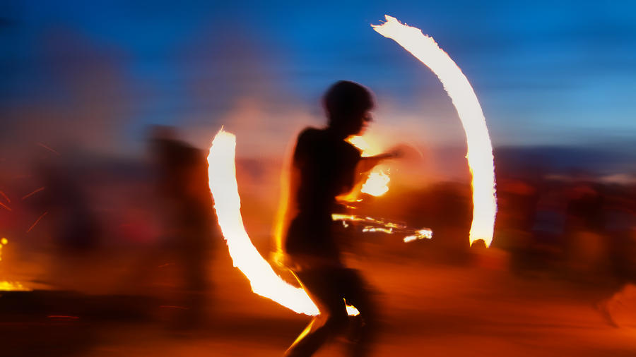 Fire Dancer Photograph by Scott Slone