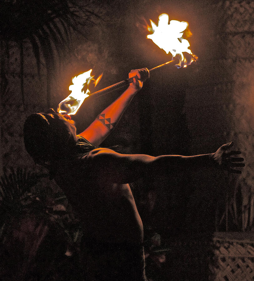 Fire Dancer Photograph by Suanne Forster