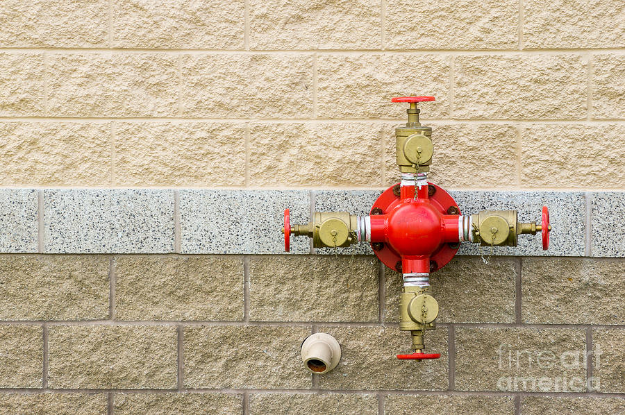 Fire Department water valve Photograph by Imagery by Charly