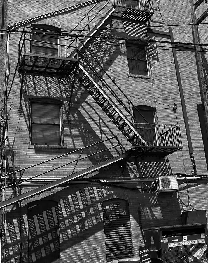 Fire Escape Photograph by Cathy Anderson