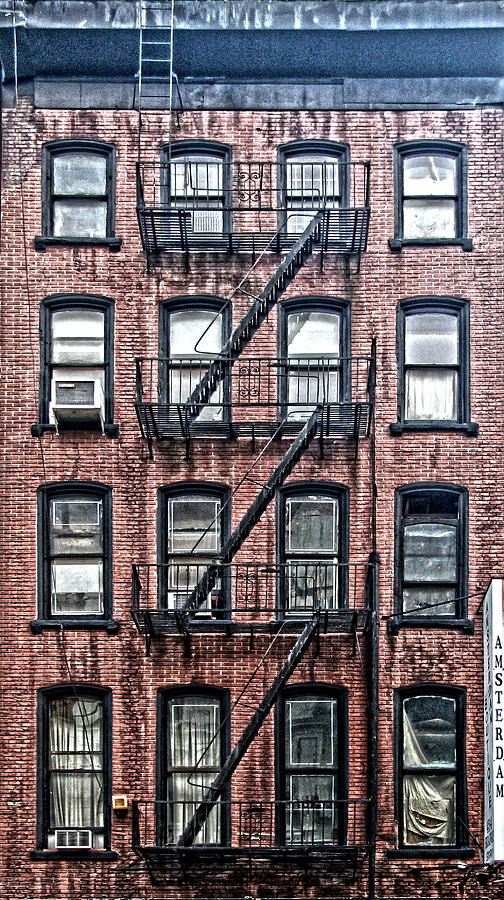 Fire Escape Photograph by Joe Taylor