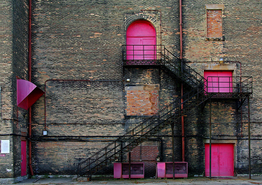Fire Escape Photograph - Fire Escape by Vince Risner Fire Escape Photograph - Fire Escape by Vince Risner