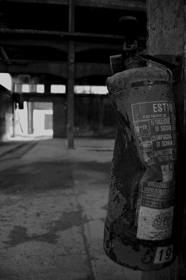 Fire Extinguisher Photograph - Fire Extinguisher by Gabriele Zucchella