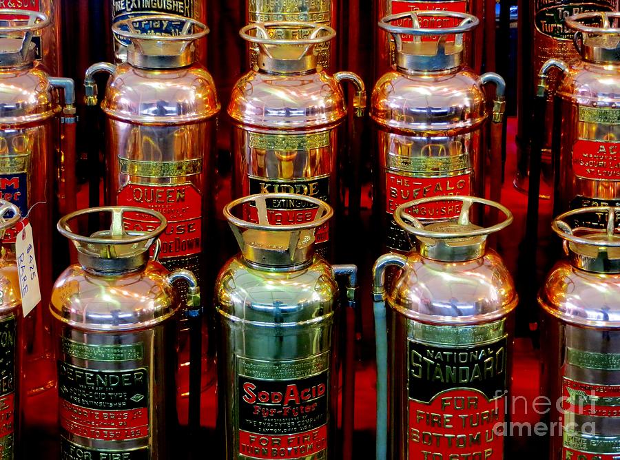 Fire Extinguishers 3 Photograph by Tim Townsend