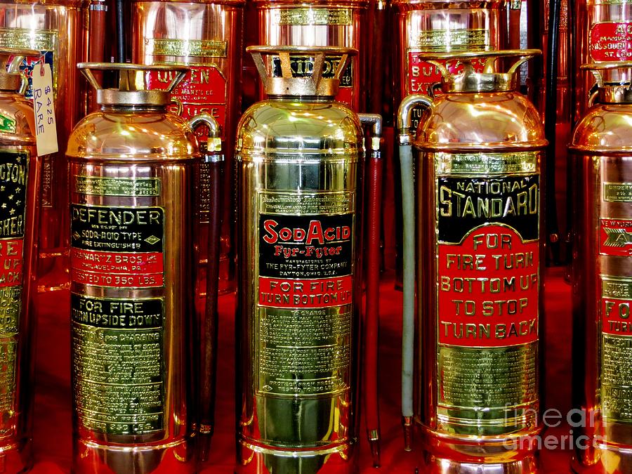 Fire Extinguishers Photograph by Tim Townsend