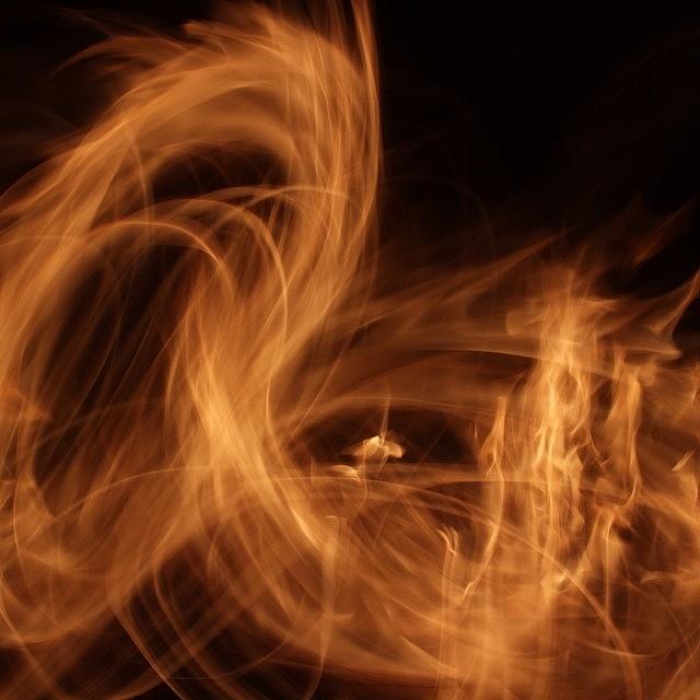 Fire Photograph - Fire. #fire #longexposure by Meg Pace