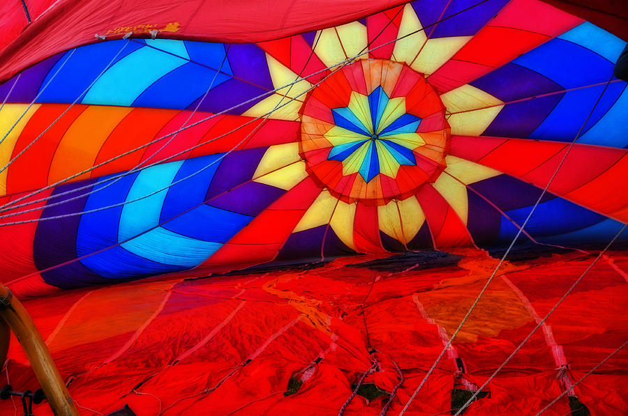 Fire Fly Balloon Photograph by Mike Martin