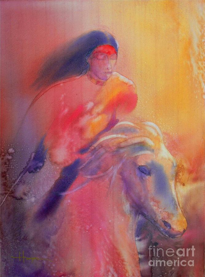 Fire Horse Painting by Robert Hooper