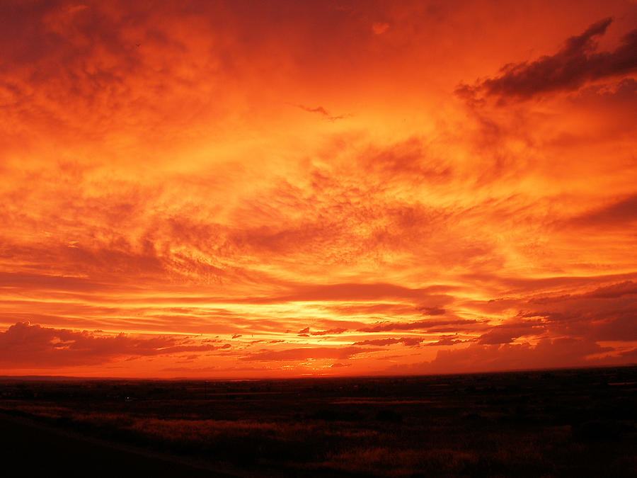 Fire In The Sky Photograph