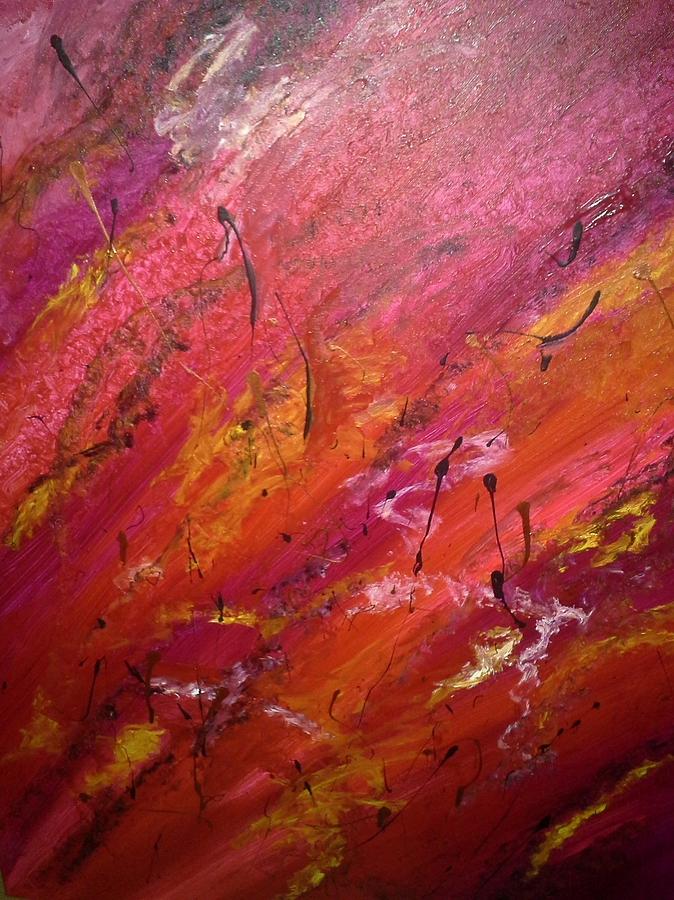 Fire in the sky by Kim Rahal Fire in the sky by Kim Rahal