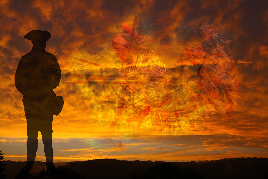 Sunset Digital Art - Fire in the Sky  by Randy Steele