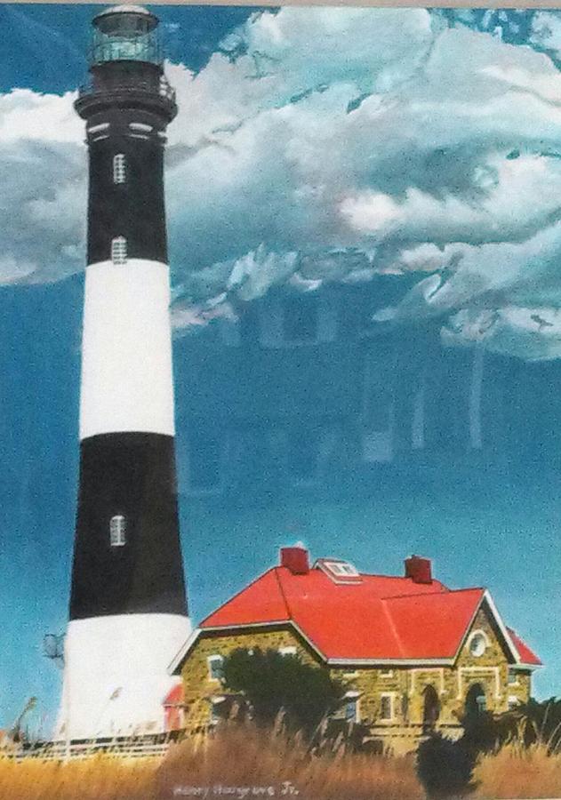 Landscape Painting - Fire Island by Henry Hargrove Jr