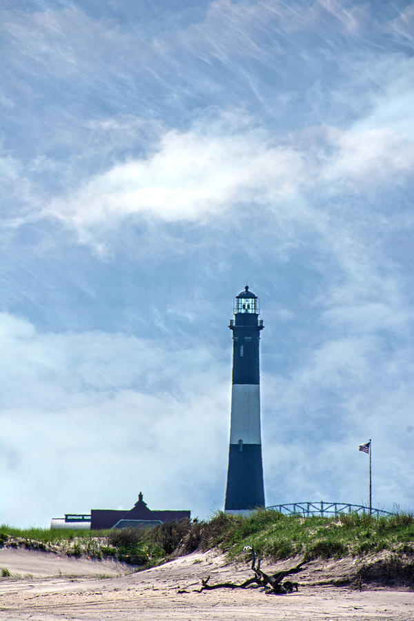 Fire Island Lighthouse Photograph by Judy Hall-Folde