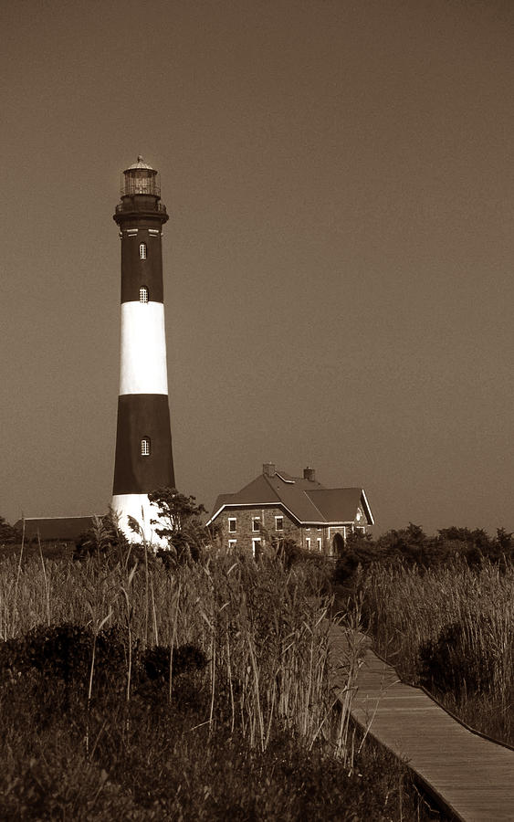 Fire Island Lighthouse Photograph by Skip Willits