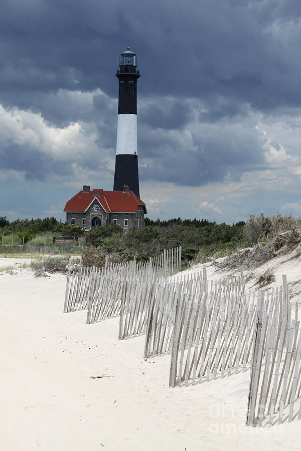 Fire Island Lighthouse With Beachview Photograph by Christiane Schulze Art And Photography