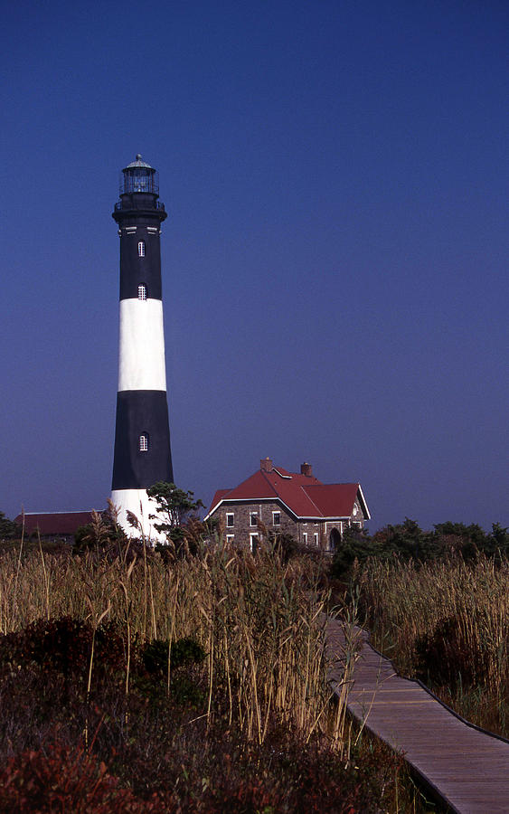 Fire Island Ny Lighthouse Photograph by Skip Willits
