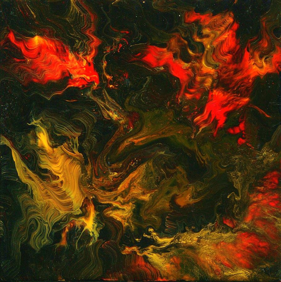 Fire of Life Painting by Charles Lucas