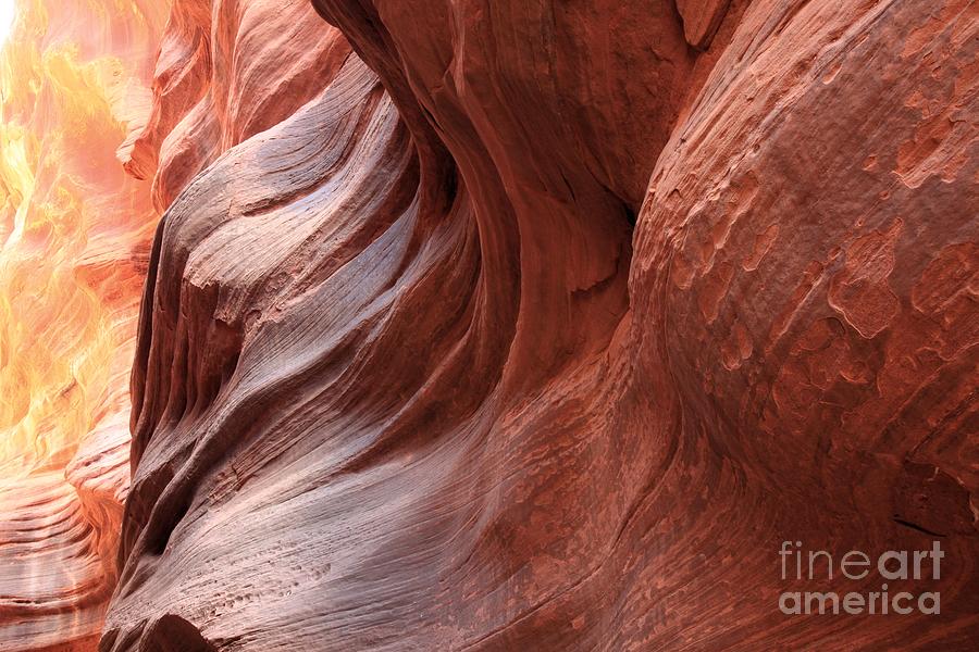 Vermilion Cliffs National Monument Photograph - Fire On The Walls by Adam Jewell