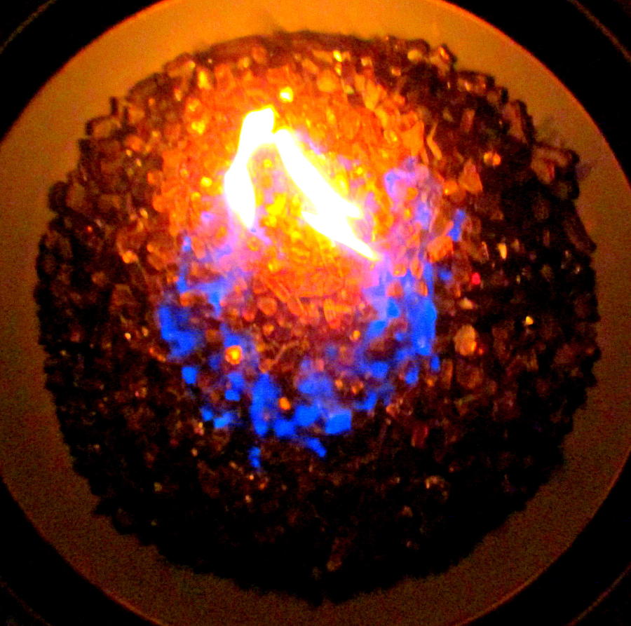 Fire Photograph - Fire Pit by Randall Weidner