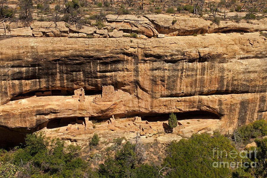 Fire Temple Mesa Verde National Park Photograph by Fred Stearns