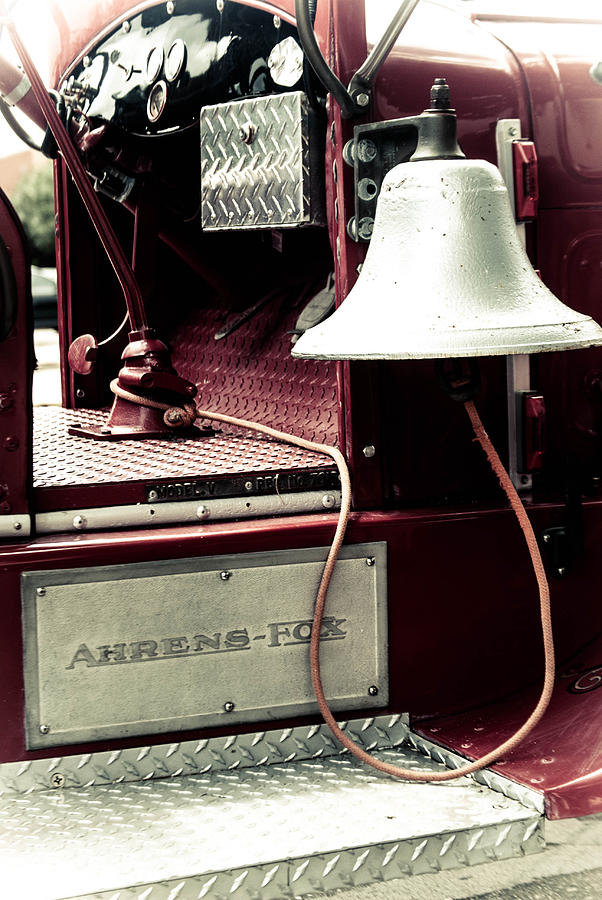 Fire Truck Bell Photograph by Jon Cody