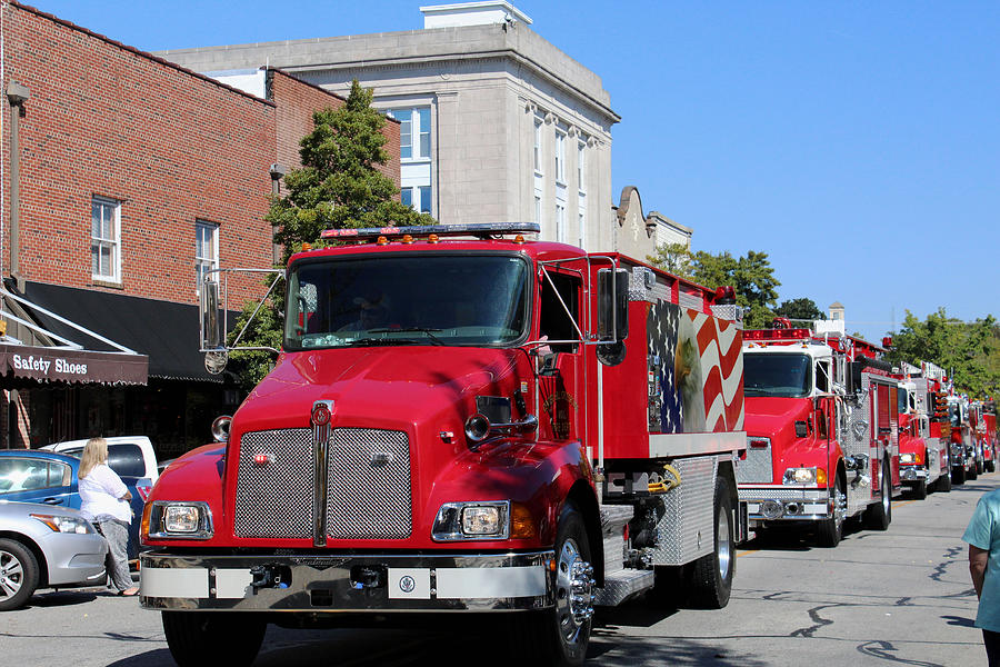 Fire Trucks Photograph