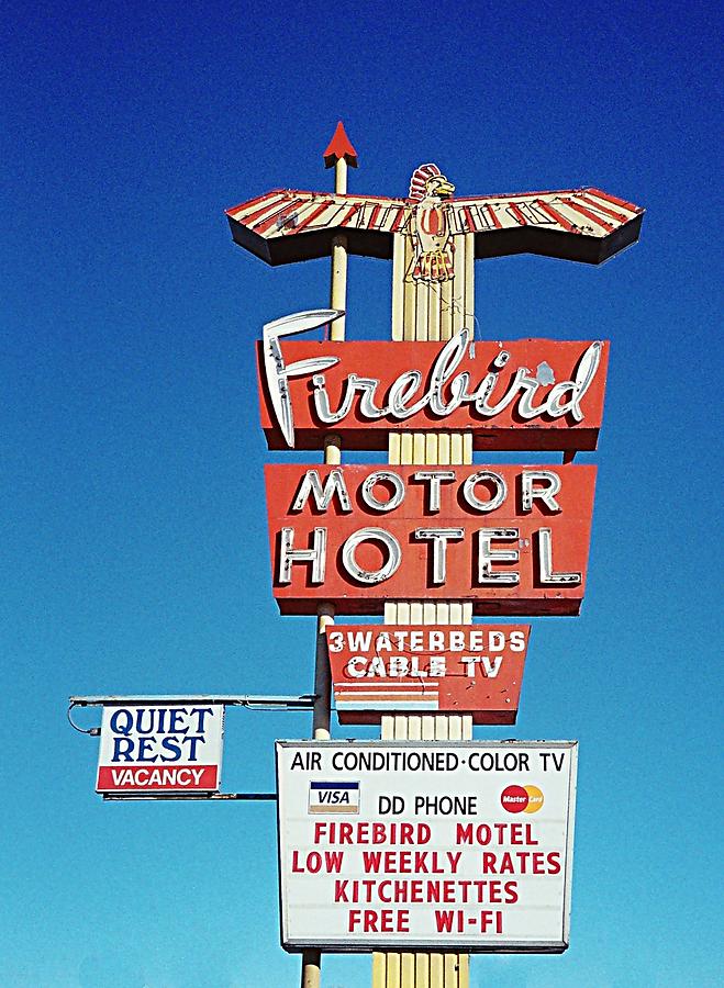 Firebird Motor Hotel  Photograph by HW Kateley