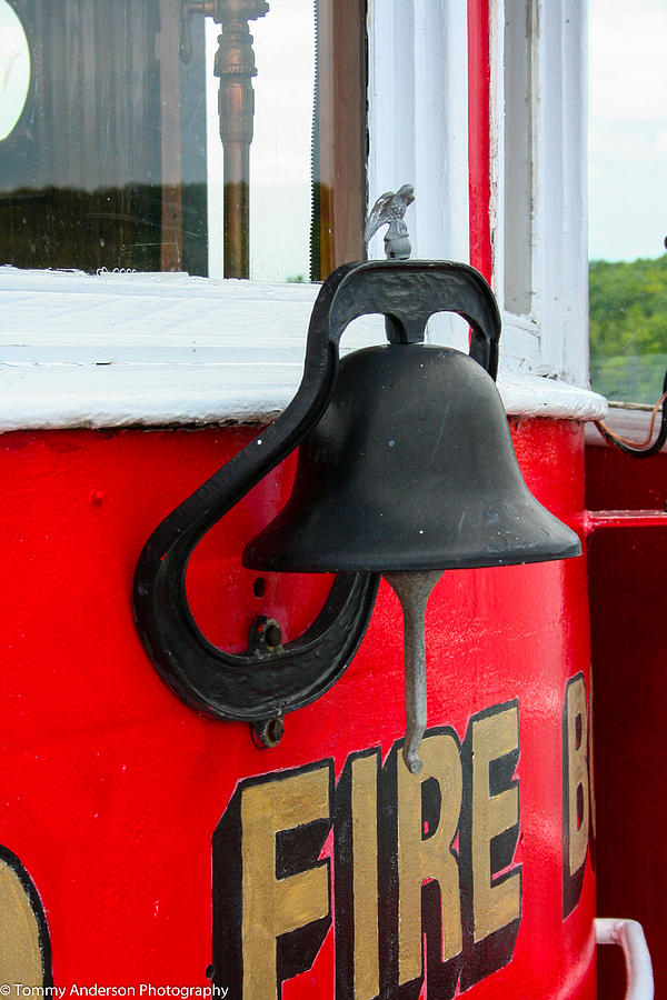Fireboat Bell Photograph by Tommy Anderson