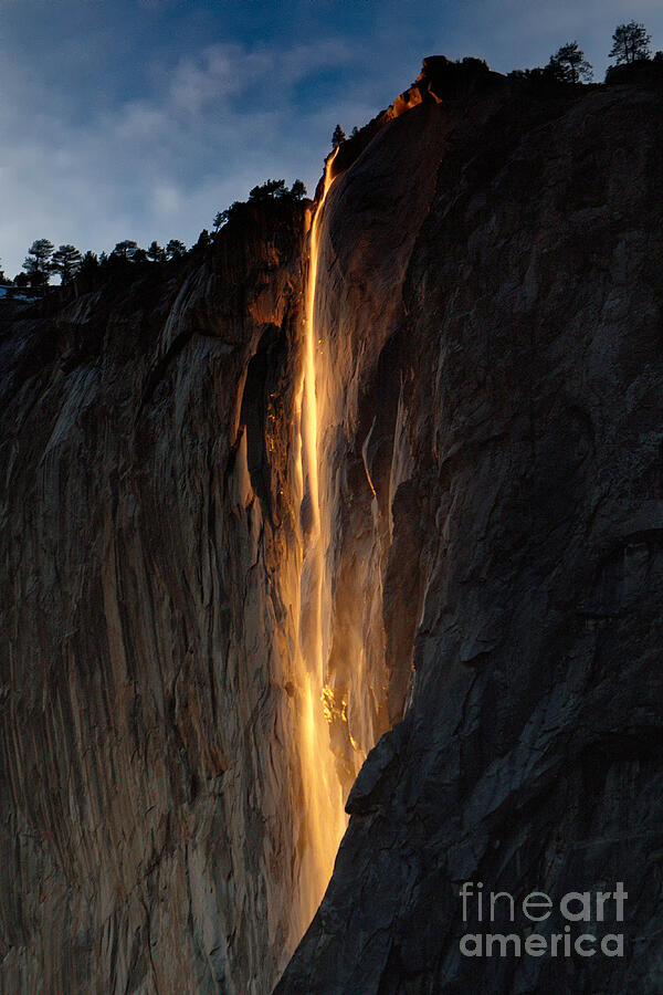 Firefalls Photograph by Jerry Fornarotto