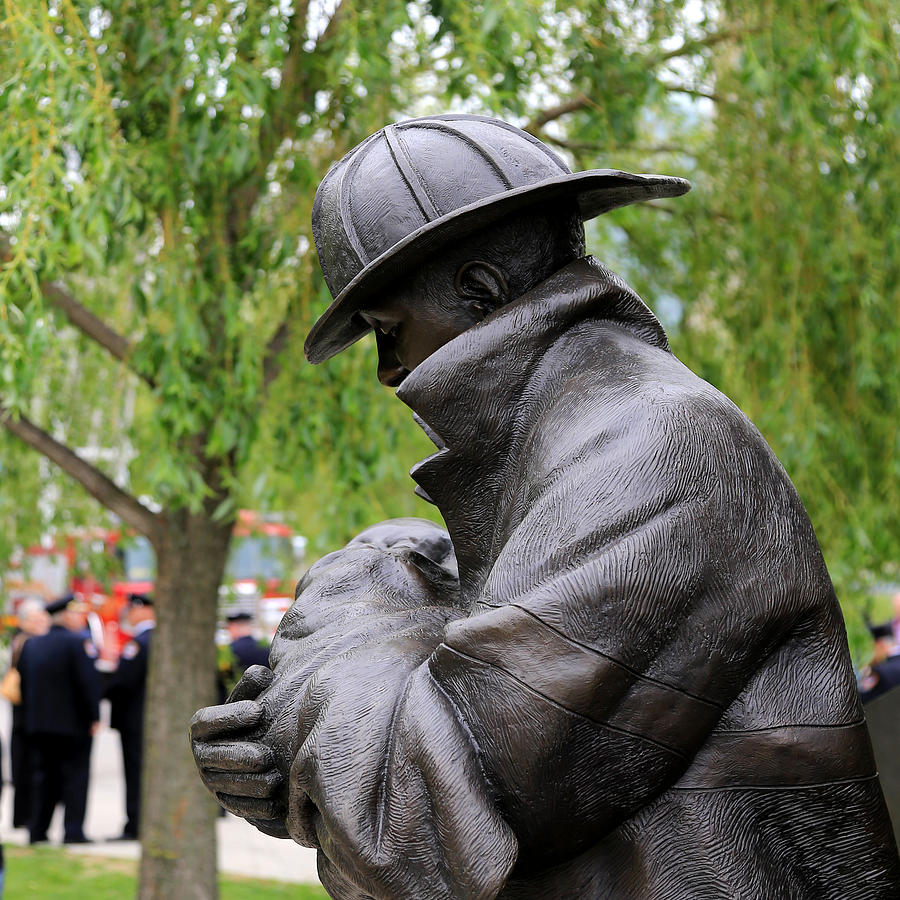 Firefighter Memorial Toronto Photograph by Andrew Fare