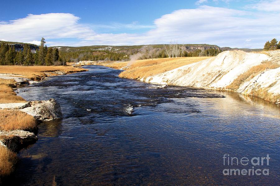Firehole River Photograph by Adam Jewell