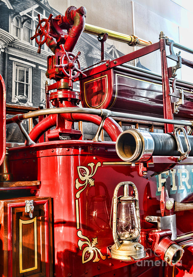 Fireman - Vintage Fire Hose Canvas Print / Canvas Art by Paul Ward - Fine  Art America