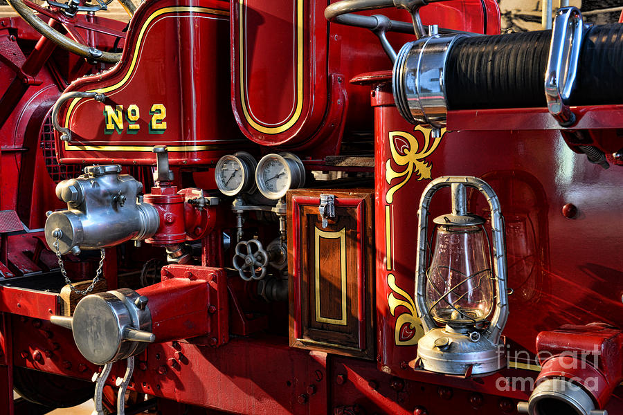 Paul Ward Photograph - Fireman - Fire Engine No. 2 by Paul Ward