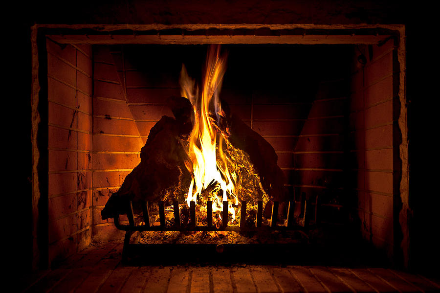 Fireplace Photograph by Stavros Markopoulos
