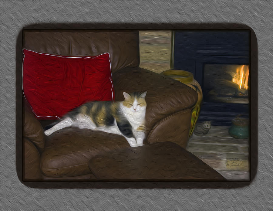 Fireside Sue Digital Art by Joe Paradis