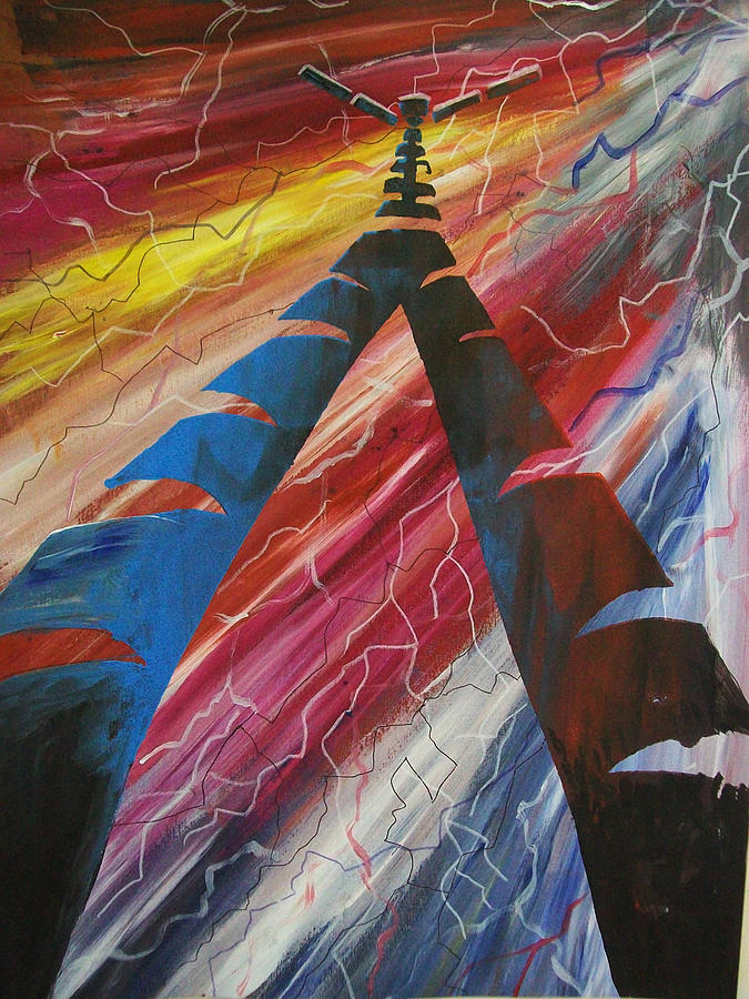 Firestorm Mixed Media by Chad Rice - Fine Art America