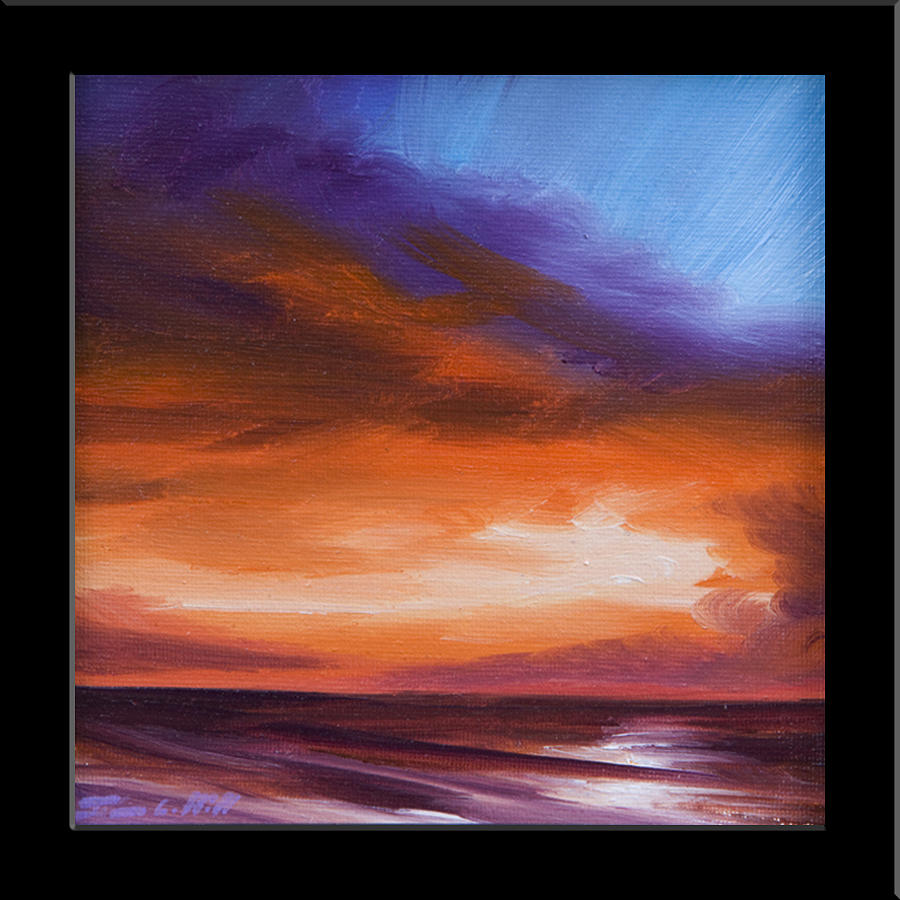 Firesun Sky Painting by James Hill