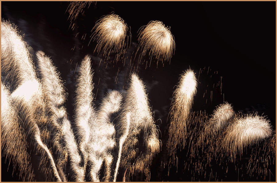 Firework 1 Pyrography by Jeffrey Platt