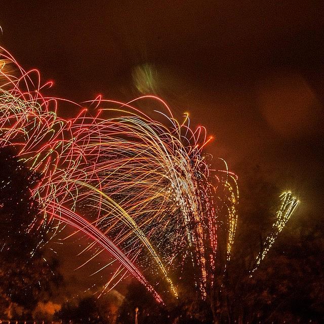 Camera Photograph - Firework Display. #fireworks #display by Arron Peters