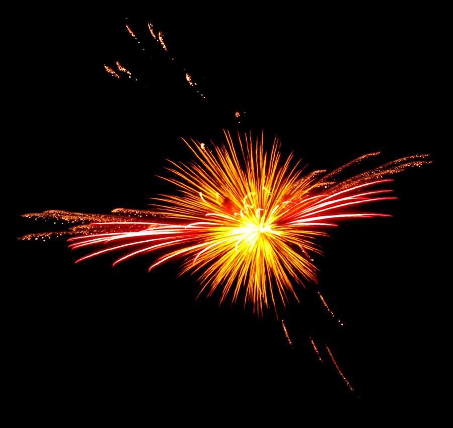 Fireworks - 2 of 3 Photograph by Life Makes Art